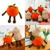 Novelty Plush Pillow With Persimmon And Peanut Animal Designs For Kids And Collectors