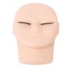 Lash Mannequin Head Makeup Eyelash Extension Practice Doll Head with 3 Pairs Removable Eyelids Double Layer Lashes