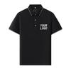 210 GSM Cotton Polo Customized Pattern Print Men's Polo Shirts