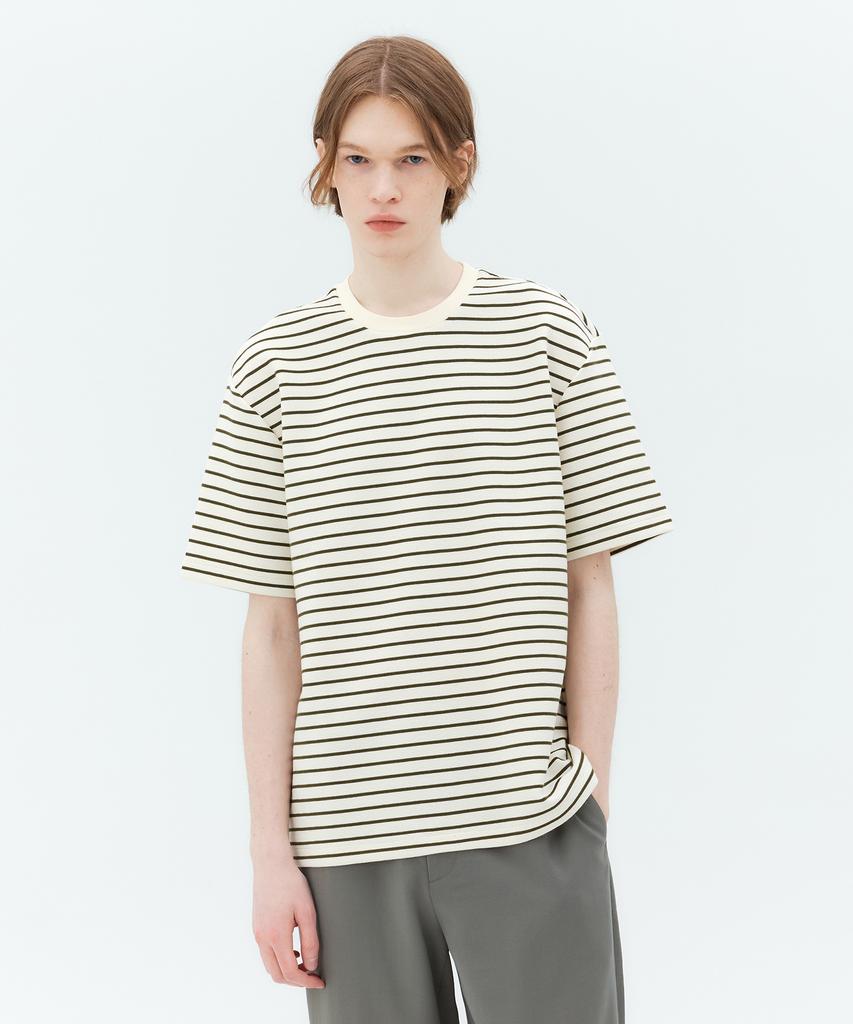 MINDBRIDGE Striped T-Shirt - 2 Colors Myts31N1