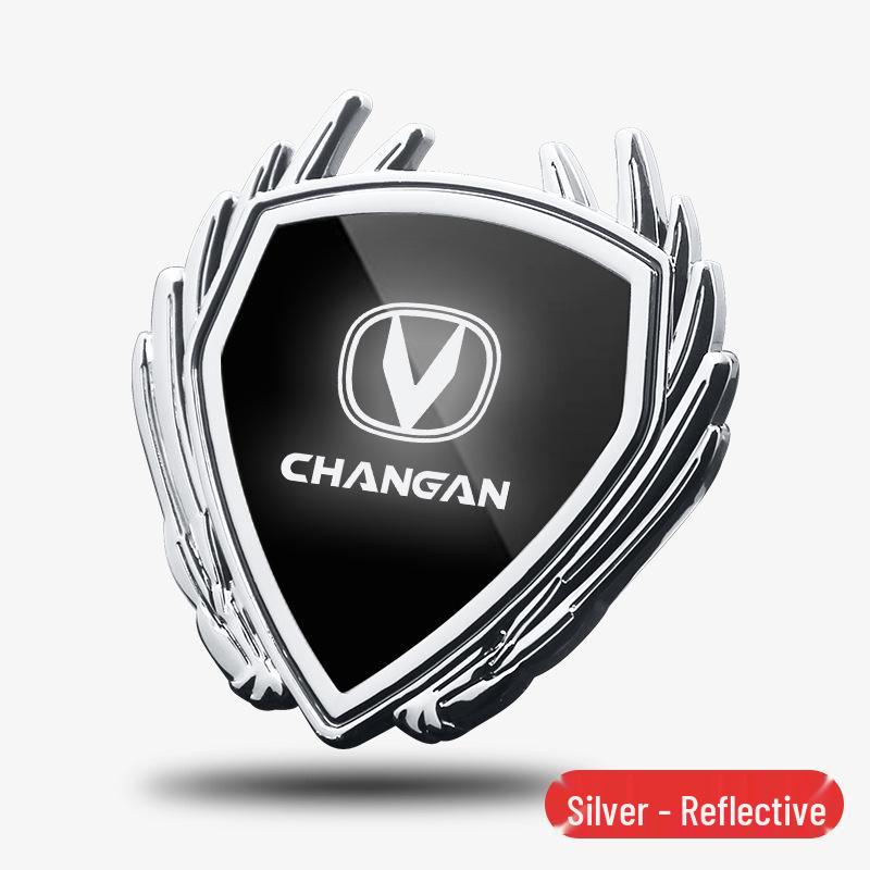 Металлическая эмблема на боковое стекло для Changan CS75 Eado CS55 CS35 Plus, наклейка с логотипом автомобиля