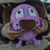 Плюшевая игрушка Баклажанная Смелость Фиолетовый Щенок - Подарок-Компаньон для Детей