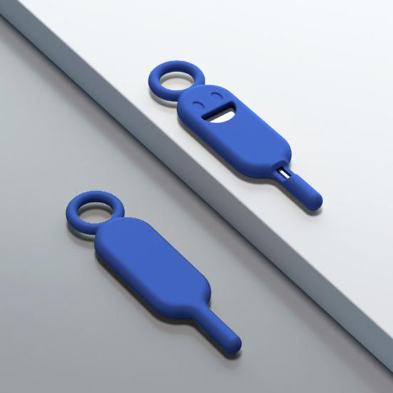 Набор инструментов для контактов SIM-карты с силиконовой открывающейся втулкой, инструмент для удаления лотка для SIM-карты, игольчатый нож, легкий выталкиватель