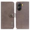 KHAZNEH For Xiaomi Redmi Turbo 4 5G/Poco X7 Pro 5G Wallet Case Cowhide Texture Leather Flip Phone Cover