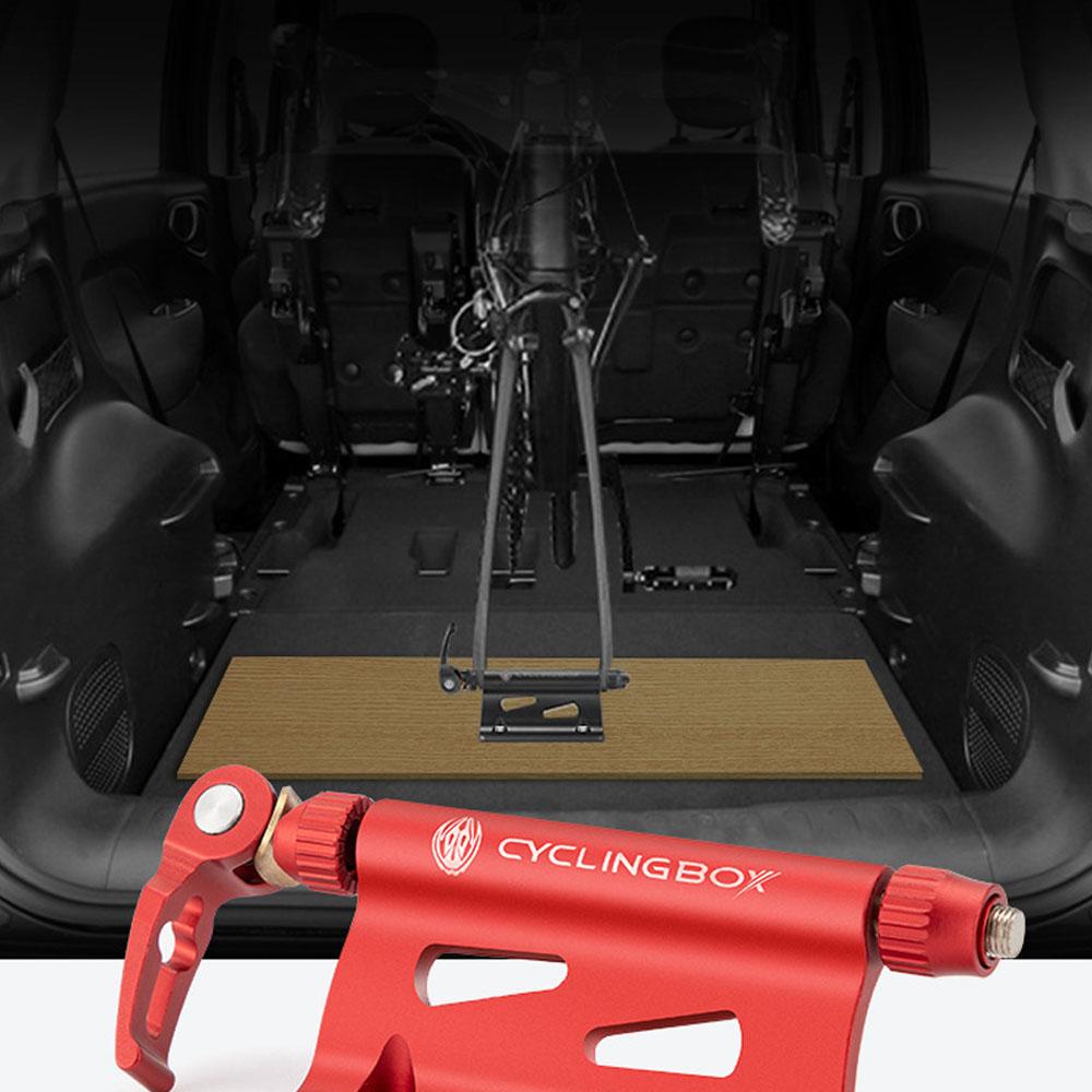 Крепление для вилки велосипеда, быстросъемный велосипедный блок, алюминиевый сплав, передняя вилка, фиксированный зажим, стойка для горного велосипеда