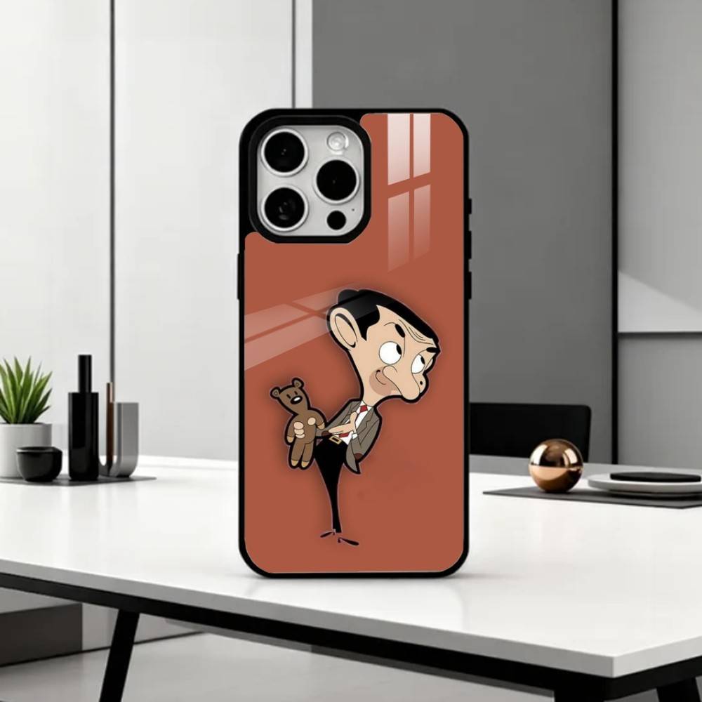 Смешной Mr B- BeanS Чехол для телефона для iPhone17,16,15,14,13,12,11 Plus,Pro Max Магнитный для Magsafe Беспроводная зарядка