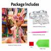 Disney 5D DIY Pearl Painting Kit, Fabulous Fox Fashion Home Bedroom Wall Decor Crafts Handmade Gift