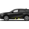 RUIQ Toyota New Harrier 80 Series Внешняя накладка на нижнюю часть боковой двери, разработанная эксклюзивно для Toyota Harrier, хромированная молдинг,