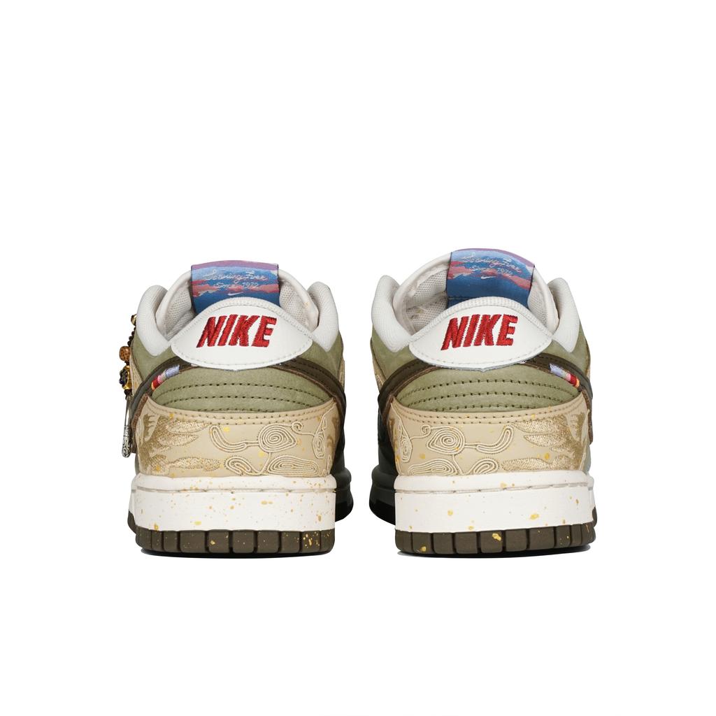 Nike Кроссовки Dunk Low Skateboard Мужские Бежевые Umber IQ1118-220(Команда-S-КОРОБКА)-Случайные упаковочные пакеты