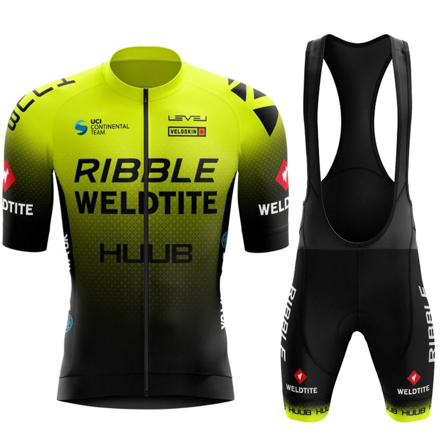 Team Wielertui Set Fietsleding Mtb Bike Kleding Uniform Maillot Ropa Ciclismo Man Fietspak 2026 Summer Breathable Cycling Suit Set