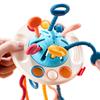 3 In 1 Montessori Pull String Developmental Baby Toys 6 12 Months Silicone Teething Toys for Babies Sensory Toys 1 2 3 Years