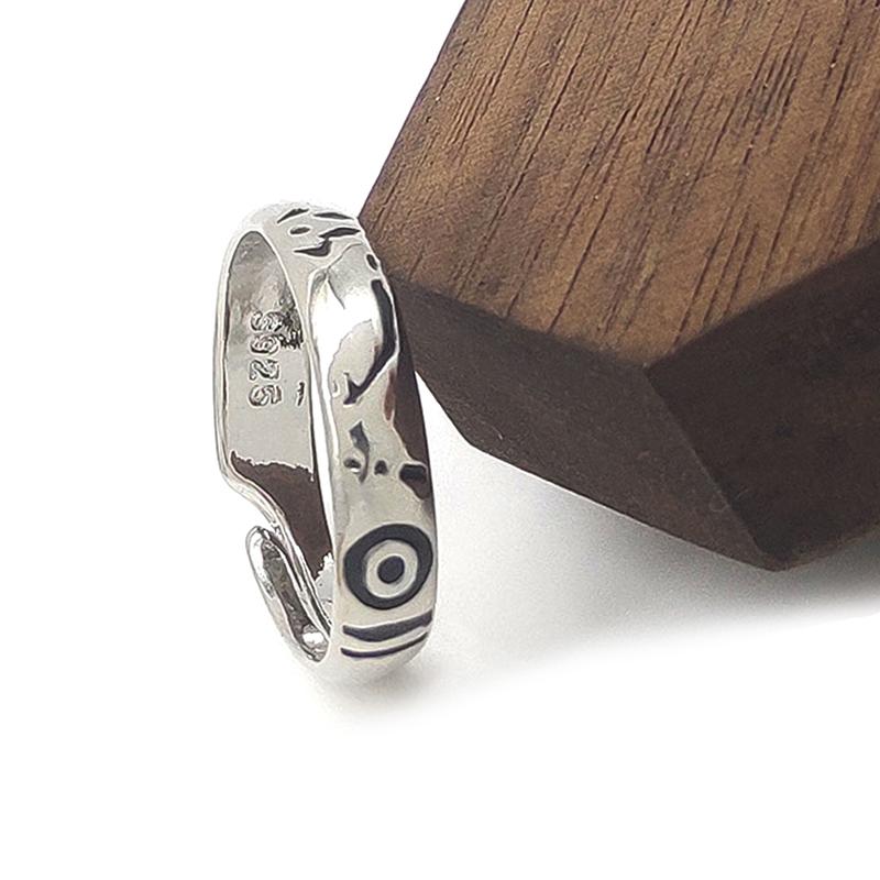 Кольцо Kaisen Ryomen Sukuna Itadori Yuji для косплея, металлическое отверстие, регулируемое унисекс