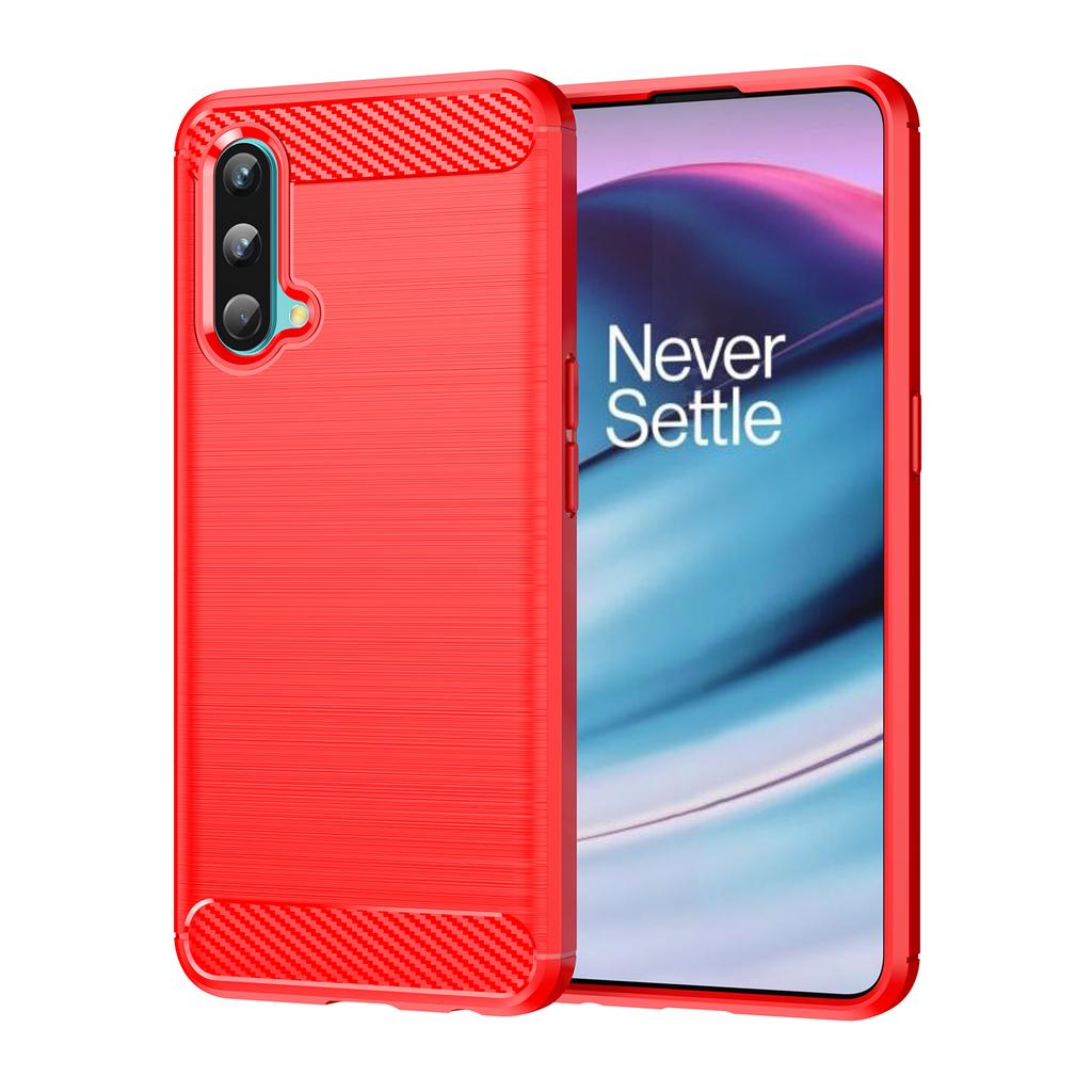Silicone Case For Oneplus Nord CE 5G N100 N10 N300 1+nord Ce2 5g Cover Carbon Fiber ShockProof Cases for Oneplus Nord2 5g N20 Se