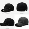Solid Simple Color Middle Aged Warm Windproof Baseball Cap For Autumn And Winter