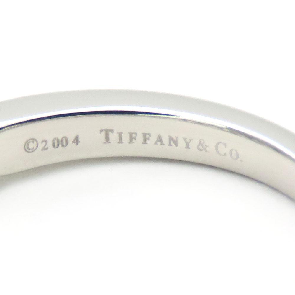 Used TIFFANY&Co. Ring Jazz Graduated EU#51 Pt950Platinum/diamond 4.4g Platinum