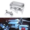 KMFCDAE CLOWICSR Brake Master Cover Cylinder Cover Chrome Plated Fit Dragster 400 650 1000