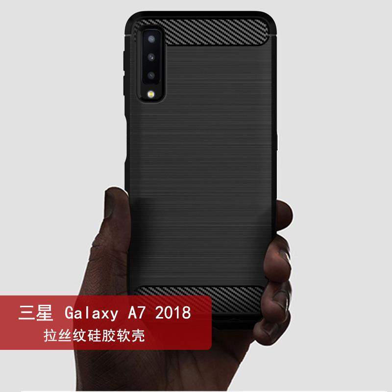 Применимо к чехлу для мобильного телефона Samsung A1 1111, защитный чехол для Samsung A1 1111 с рисунком из углеродного волокна, матовый, противоударный чехол