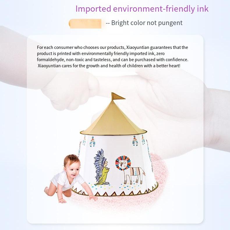 Детская комнатная палатка, индийская юрта, детская игрушка, детский сад, игровой домик