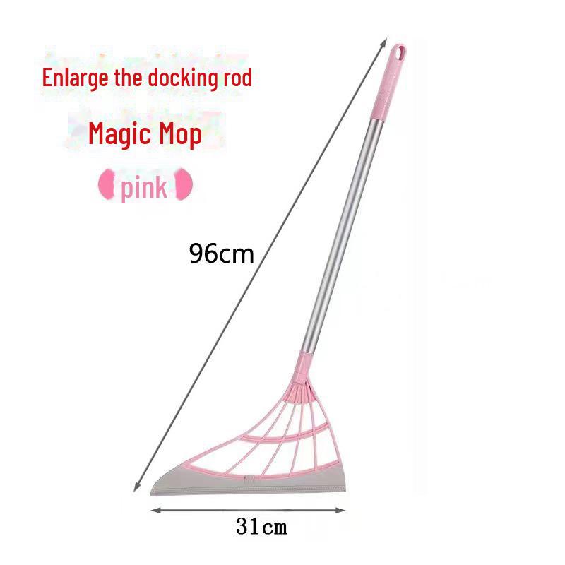 Вращающаяся волшебная метла и скребок для стекла для уборки пола в ванной комнате