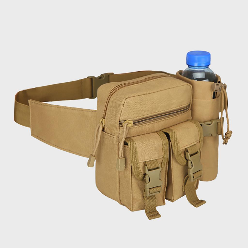 Унисекс Поясная сумка Карман для бутылки Водонепроницаемость Износостойкий Легкий Большой вместительный Туризм Велоспорт