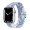 Плетеный браслет для Apple Watch Ultra 3 2 49мм 11 10 42/46мм Нейлоновый эластичный ремешок-браслет для 9 8 7 41мм/45мм 6 5 4 SE3 40/44мм