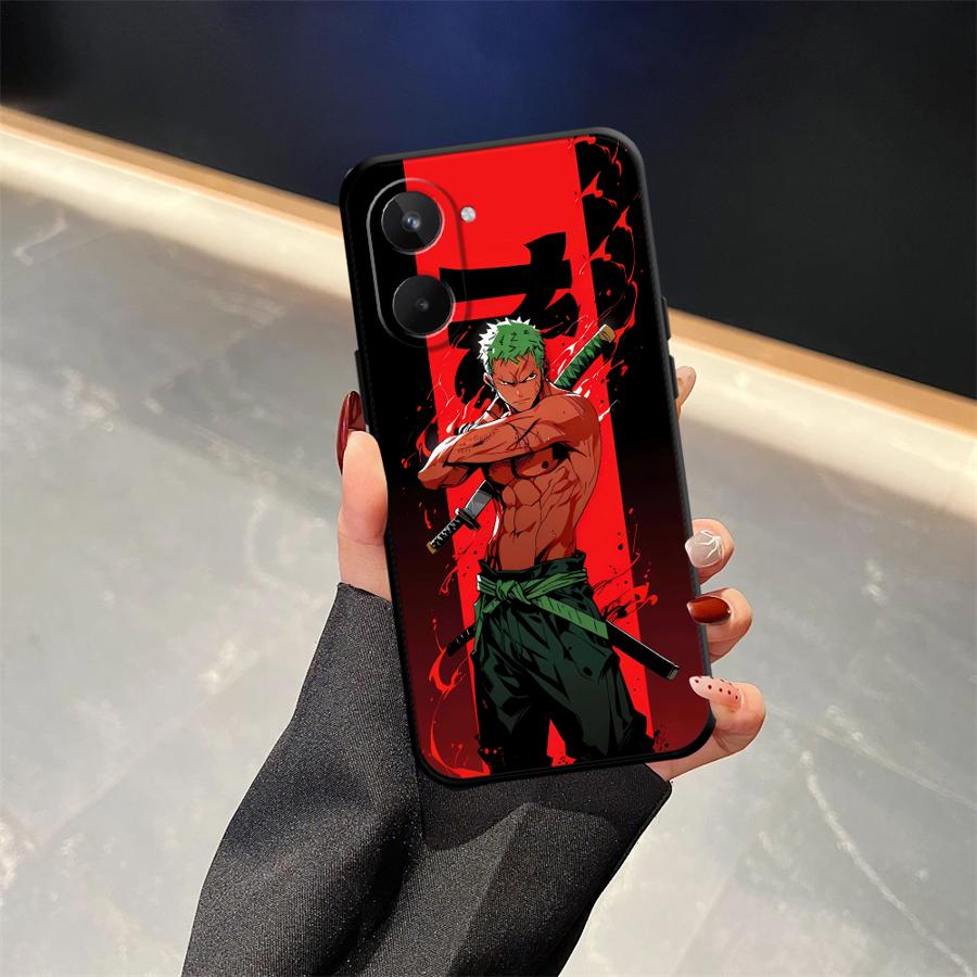 Чехол для телефона для Realme C21 C25 12 14 11 Pro C33 C35 C53 C55 P3 Ultra GT Master Neo2 C15 C12 Nazro 50 50i One Piece Луффи
