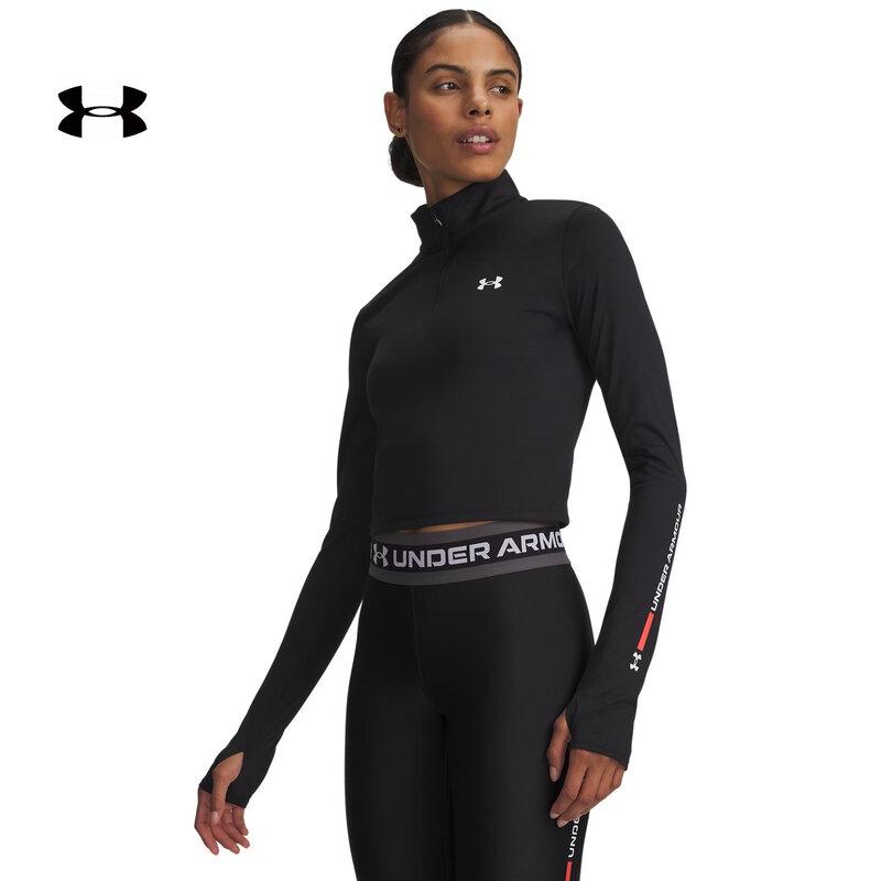 Under Armour Женская тренировочная толстовка с молнией 1/2 и логотипом бренда