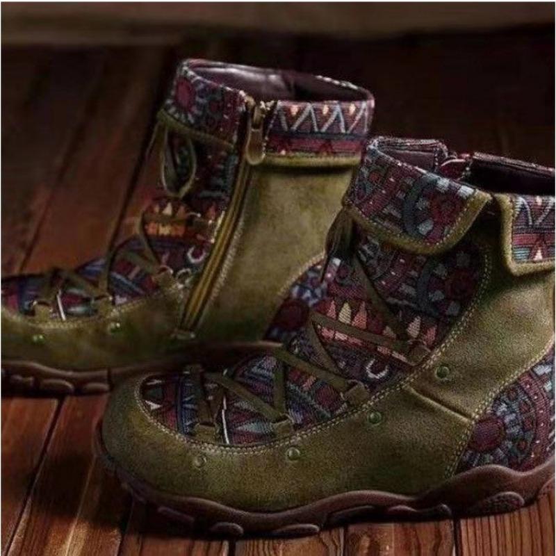 Европейские и американские короткие ботинки Осень зима Новинка Дизайн Челси На плоской подошве Противоскользящие и износостойкие женские туфли