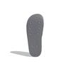 adidas Кроссовки Adilette Lite Slides с логотипом-трилистником - серые унисекс-кроссовки серо-трехцветные облачно-белые FU7592