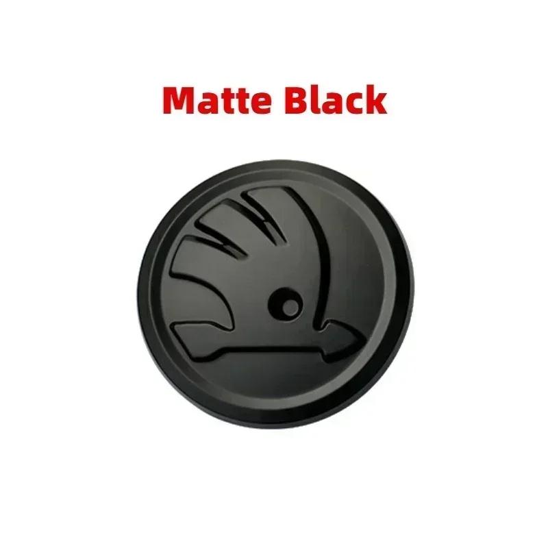 Car Sticker 2025 New ABS Car Front Hood Badge Emblem Sticker for SKODA Octavia Superb Rapid Spaceback Rapid Kodiaq Karoq Kamiq A