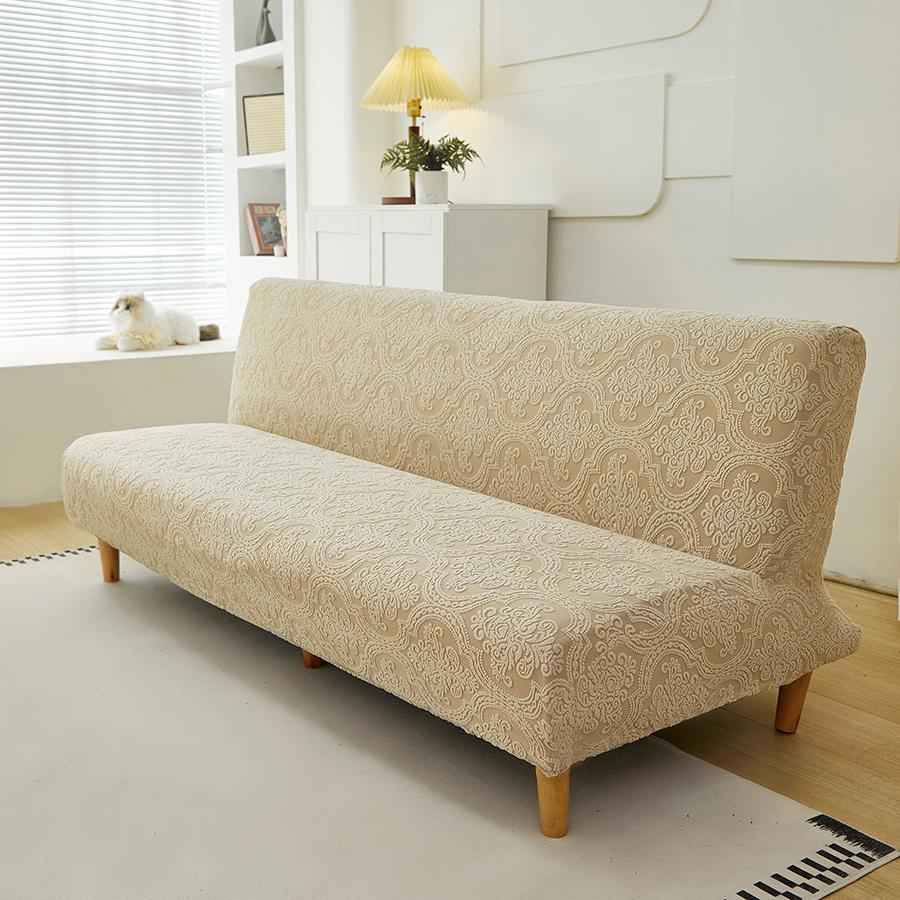 High Quality Pattern Splashproof Jacquard Sofa Bed Cover Stretch Futon Slipcover For Living Room New Style Home Decoration