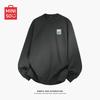 MINISO Men's Heavyweight Round Neck Pullover Sweatshirt
