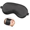 Carlcoo Silk Eye Mask, a Sleep Aid with Light Blocking, Ideal for Napping and Fatigue Recovery, Relieves Eye Fatigue, No Pressure, Adjustable Length,