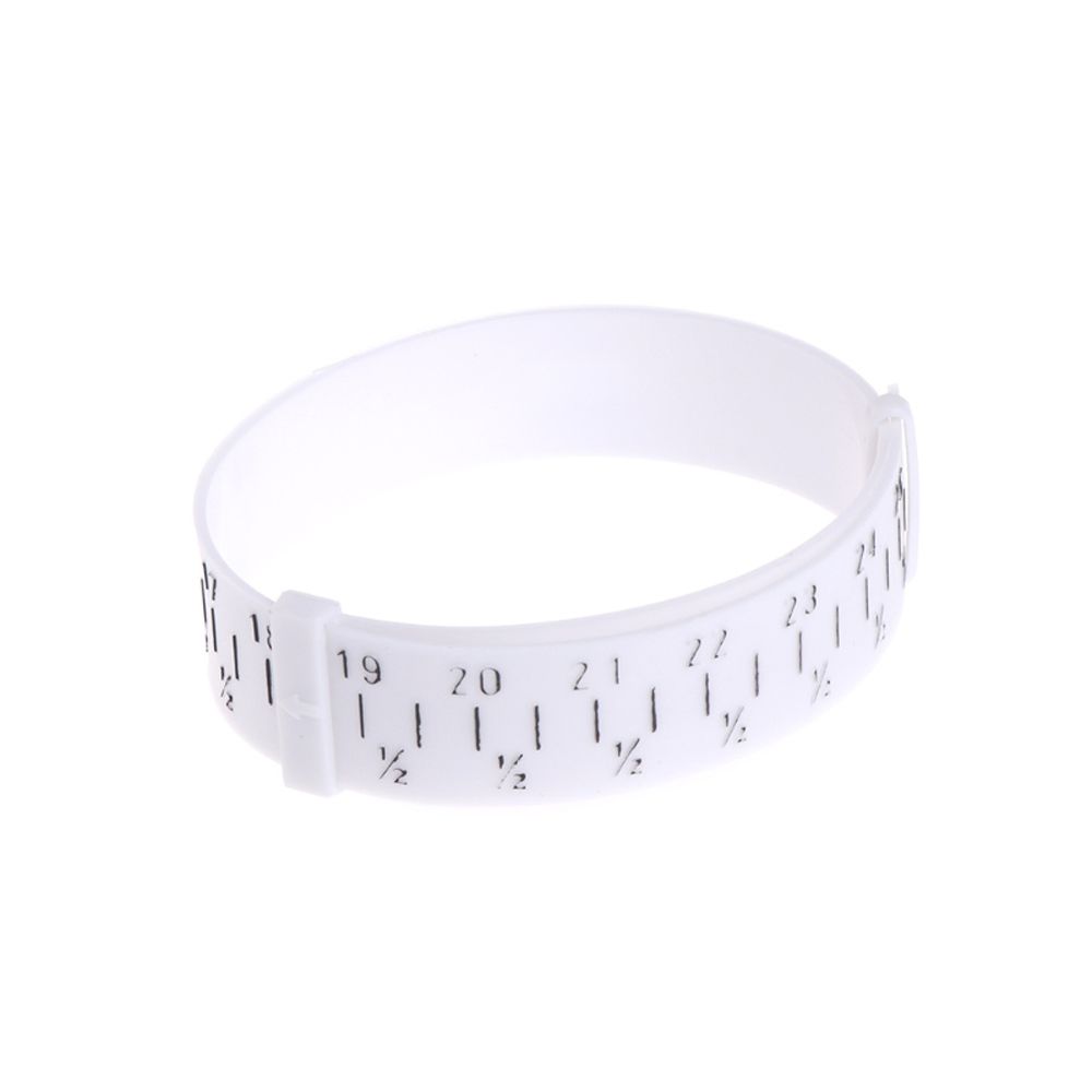 Tool Plastic Measure Ring Bracelet Sizer Measuring Circle Wristlet Watch Sizer Measuring Tool