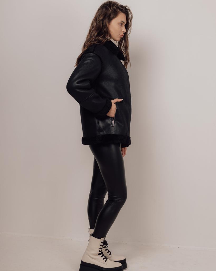 Дубленка RR Designer 2850 42 черная