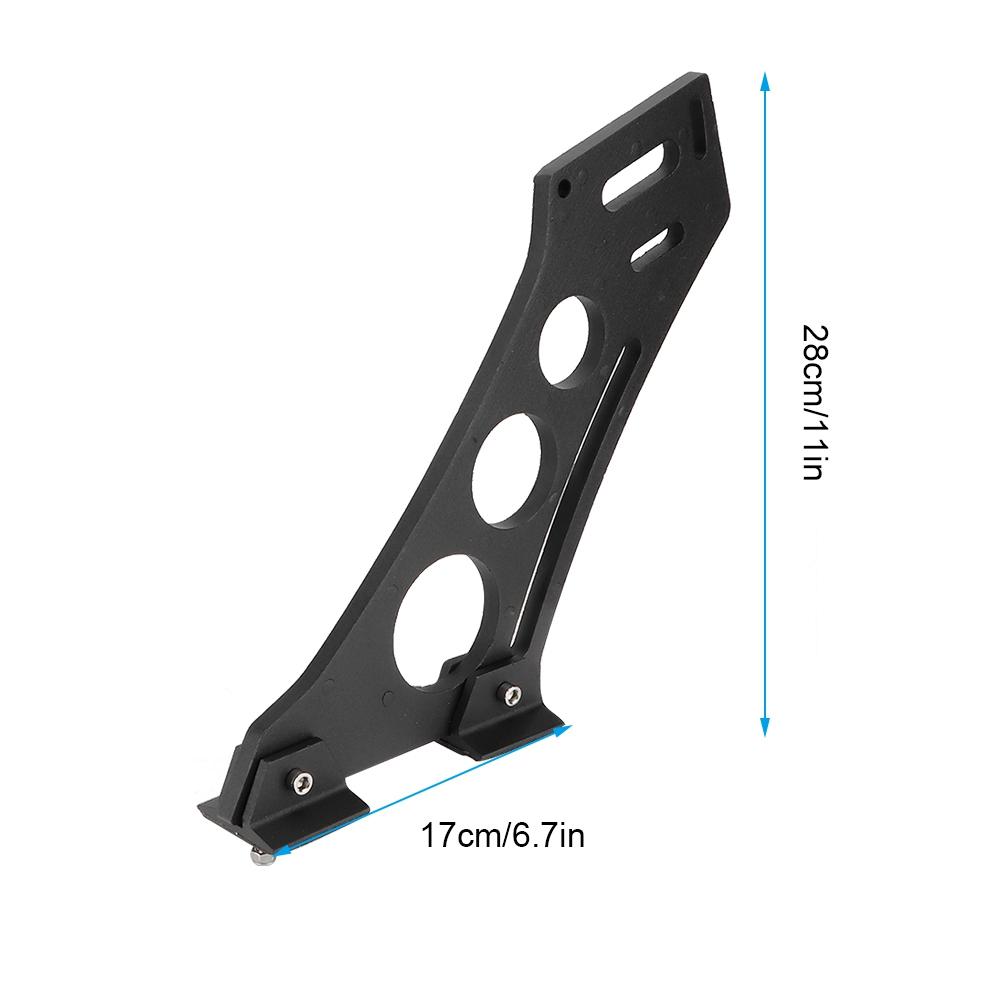 10 Универсальный Автомобильный ЧПУ Алюминиевый Сплав Заднее Крыло Багажник Гоночный Хвост Спойлер Ножки Монтажные Кронштейны