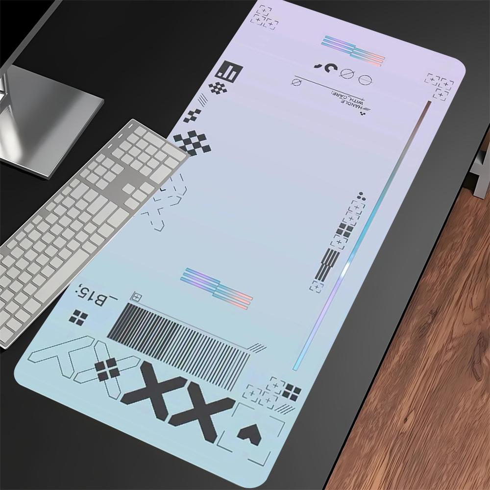 Белые Коврики для Мыши Printstream Игровые Коврики для Мыши Большой Коврик для Мыши Геймерский Резиновый Коврик Резиновый Настольный Коврик Компания Длинные Настольные Коврики XXL Для Csgo
