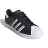 Adidas Кроссовки Superstar Черные Многоцветные Полосы Трилистник FZ0058