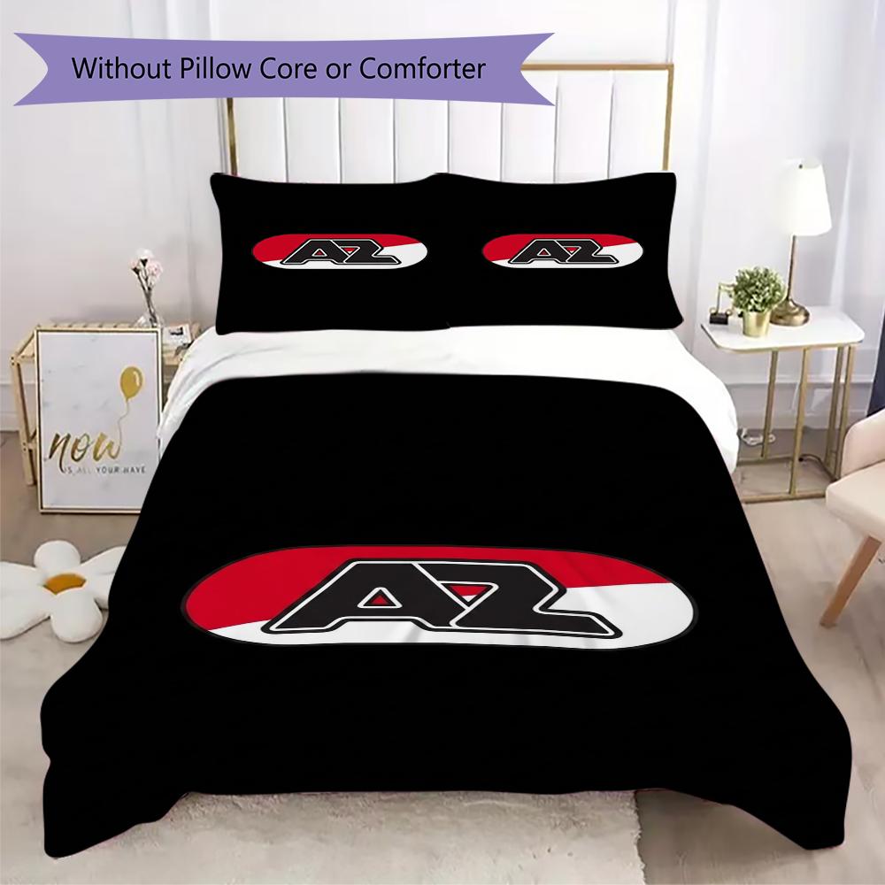 AZ Alkmaar Pattern Bedding uilt Set uilt Cover Pillowcase Home Decoration Birthday Gift (1 * duvet cover + 2 * pillowcase without core)