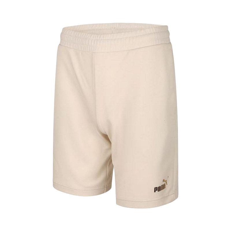 PUMA ESS Running Shorts Men's Ecru Moderate 694454-87