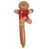 Holding Balloon Cane Candy Christmas Decoration Christmas Ornaments Foil Balloons Inflatable Stick