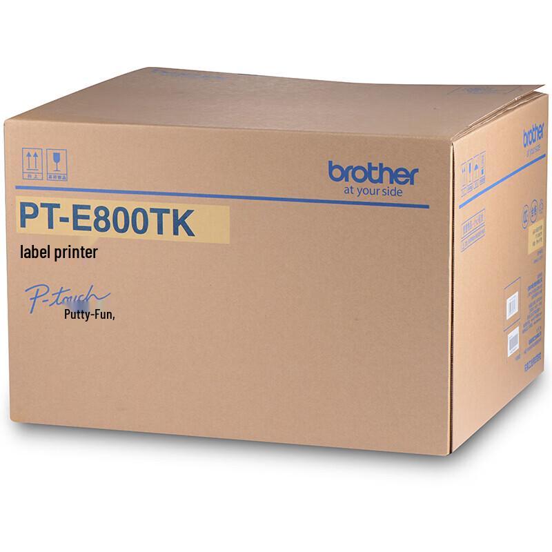 Brother PT-E800TK Профессиональный беспроводной принтер этикеток и маркиратор проводов, штекер CN (адаптер в комплекте)