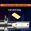 Infitary Canbus H4 H7 LED Truck Car Headlight Bulbs 100W 26000Lm 12V 24V 36V 3570 Chip H1 H3 H11 H13 H27 HB3 HB4 6500K Auto Lamp
