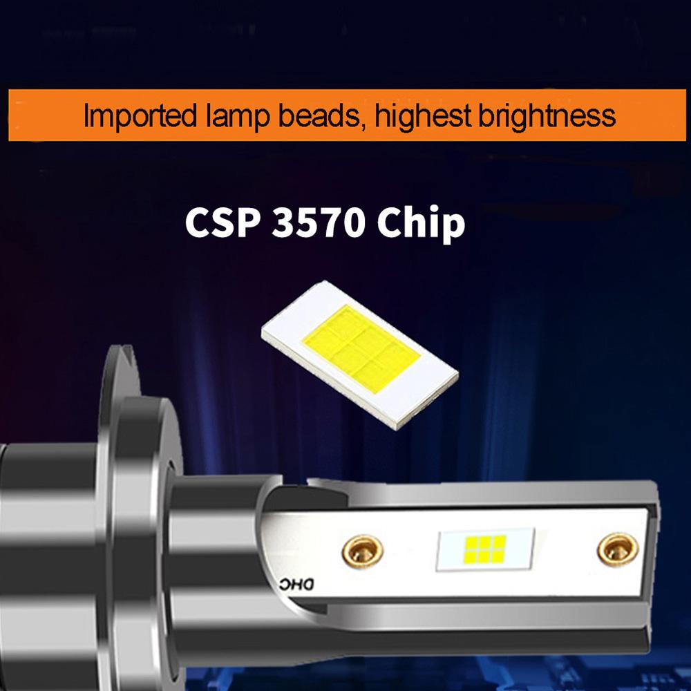 Infitary Canbus H4 H7 LED Truck Car Headlight Bulbs 100W 26000Lm 12V 24V 36V 3570 Chip H1 H3 H11 H13 H27 HB3 HB4 6500K Auto Lamp