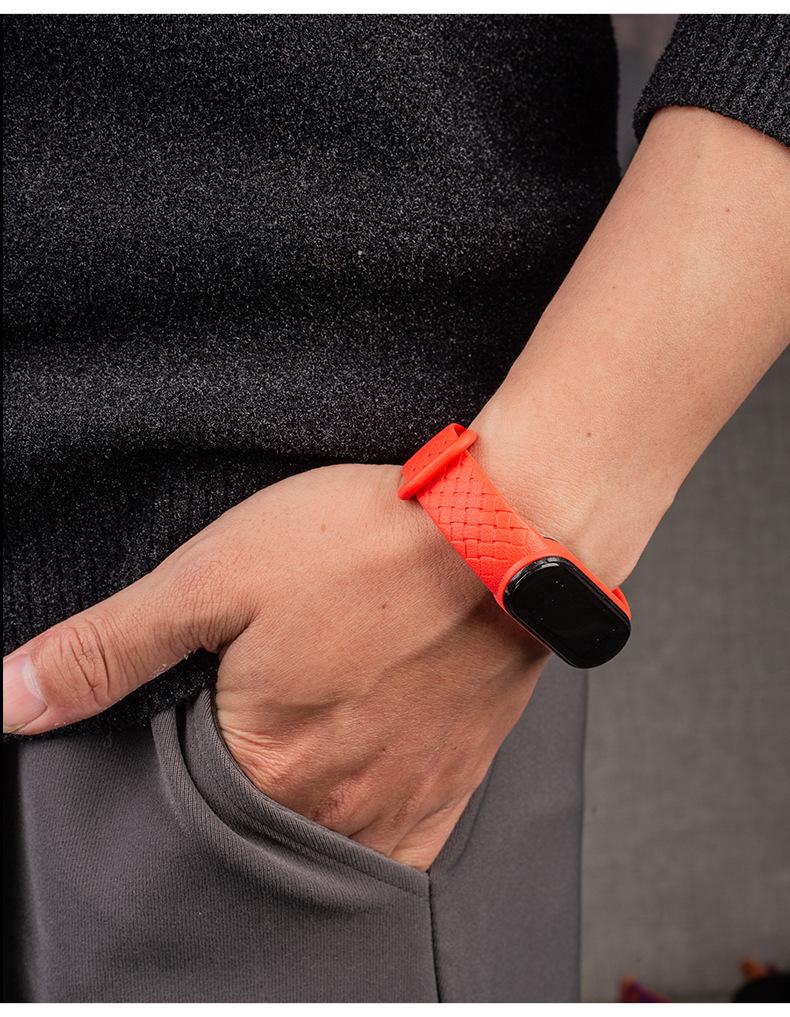 Мягкий силиконовый браслет для Mi Band 7 6 Ремешок Быстрая замена Спортивные умные часы Ремешок для xiaomi Mi band 3 4 5 6 7 Ремешок