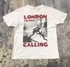 The Clash London Concert Punk Theme T-Shirt - Loose Fit Cotton Unisex Streetwear Top Graphic T Shirts Harajuku T Shirt