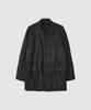 ASP Leather Car Coat - Black
