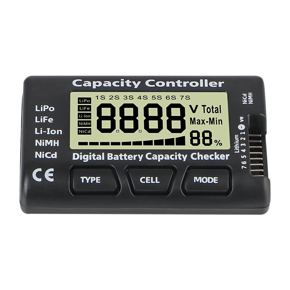 1-7S Li Battery Test Gauge CellMeter 7 для Li-ion LiFe Nimh Nicd Lipo Battery Tester Battery Voltage Capacity Checker RC Cars Boats Power Battery Tester
