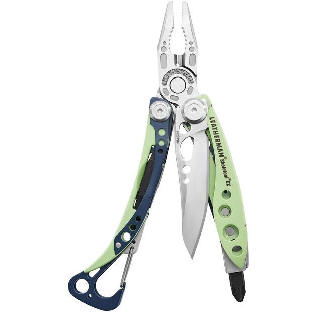 Мультитул Leatherman Skeletool CX зеленый Verdant