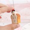 Stationery Folder Clip Message Holder Resin Memo Holder Memo Clip Photo Card Stand Bread Cat
